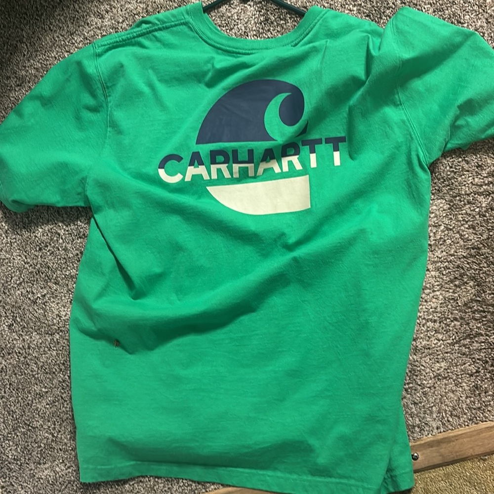 NEW Carhartt Green Pocket T-Shirt